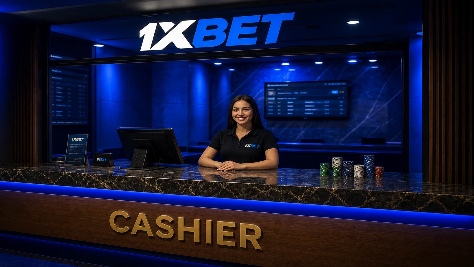 1xBet Cashier - Deposit and Withdraw